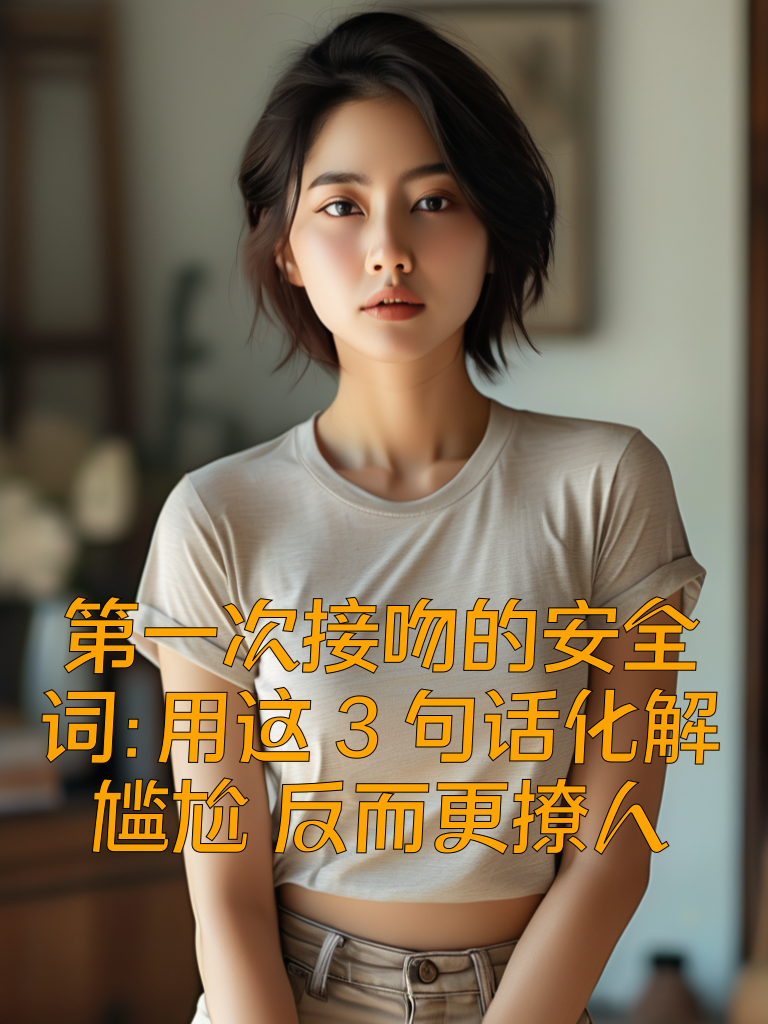 第一次接吻的‘安全词’：用这3句话化解尴尬，反而更撩人