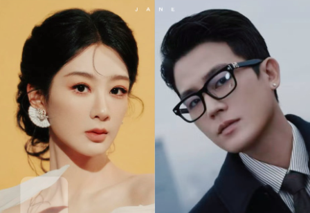 杨紫欧豪二搭
玉兰花开君再来，女主杨紫，男主欧豪。

查了一下，原来他俩竟然是二