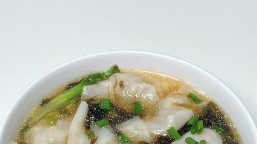 鲜掉眉毛的鲜肉小馄饨，一口一个停不下来！