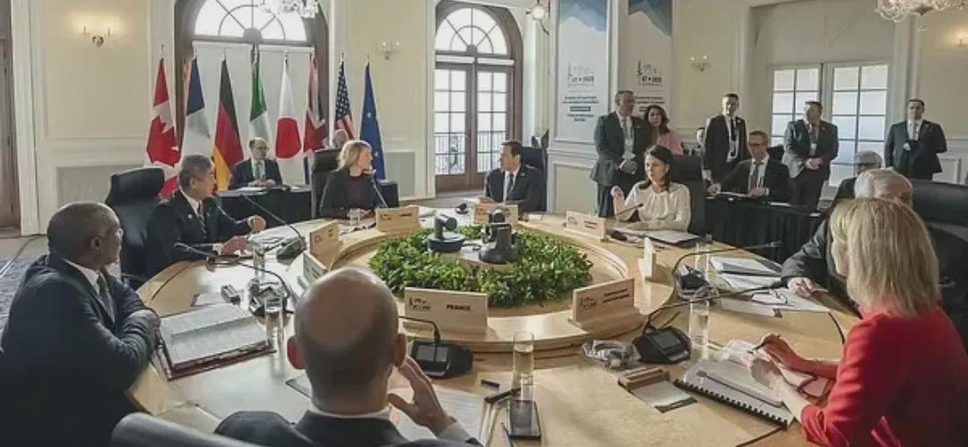 G7行径令人发指！极度无耻！  七国集团在加拿大举行峰会，会议议题令人震惊，既非