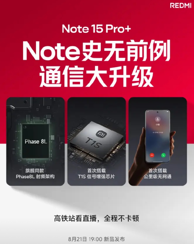 REDMI Note 15 Pro系列信号影像公布
1、REDMI Note 1
