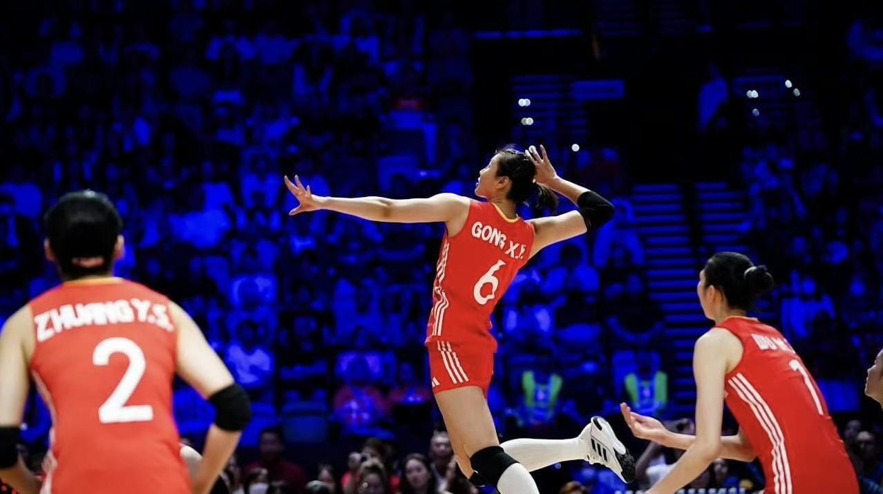 国家联赛中国女排3-1捷克技术统计：吴梦洁25分王媛媛7拦
扣球59-62、拦网