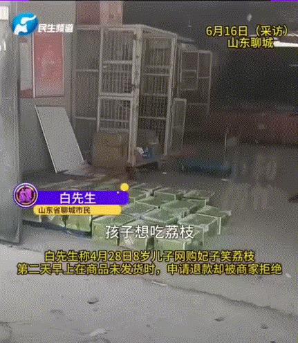 小孩花1万买26箱荔枝这事，真让人捏把汗
山东聊城的白先生碰上了件糟心事：8岁儿