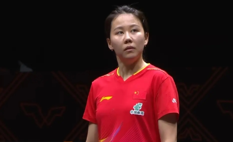 陈幸同首秀开门红，晋级女单8强。
石洵瑶今天状态特别好，开局就11-7先下一局，