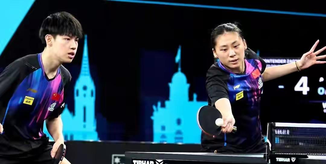混双国乒有惊喜黄友政/陈熠进决赛，申裕斌/林仲雄3:0横扫张本兄妹，决赛将在黄友