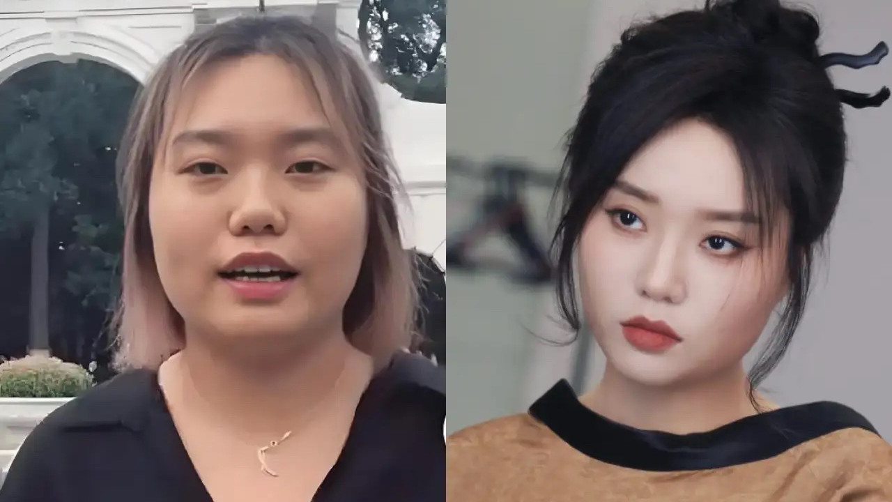 李雪琴暴瘦30斤！穿开衫配吊带很美丽