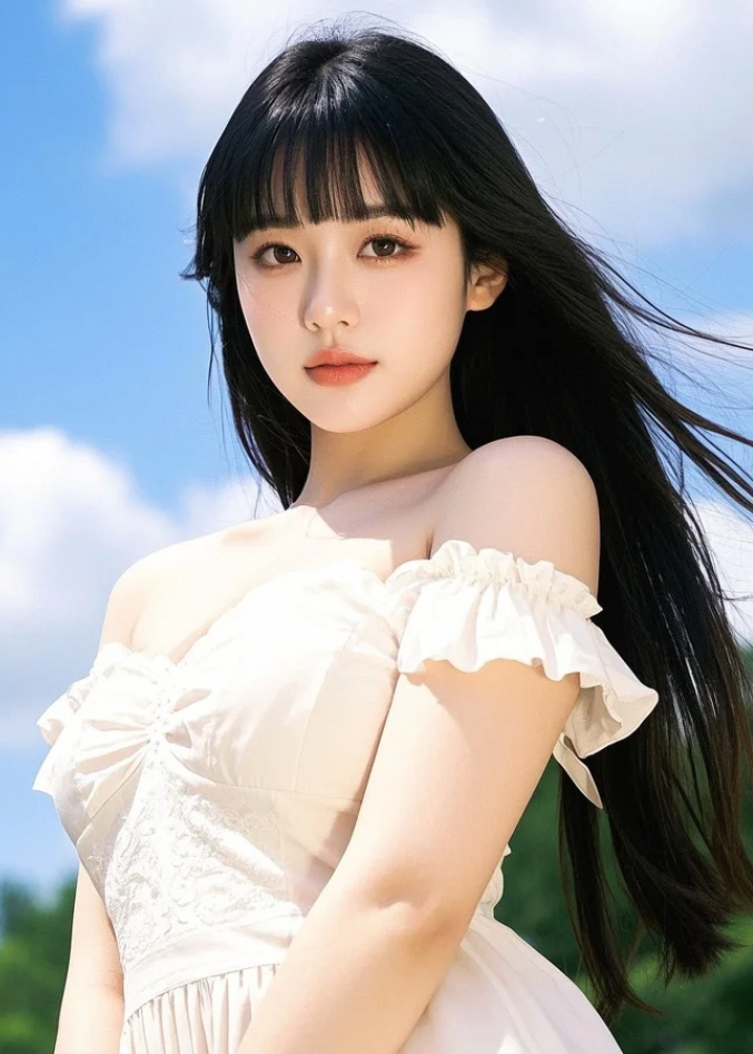 当美景遇上美人，连风都温柔了几分