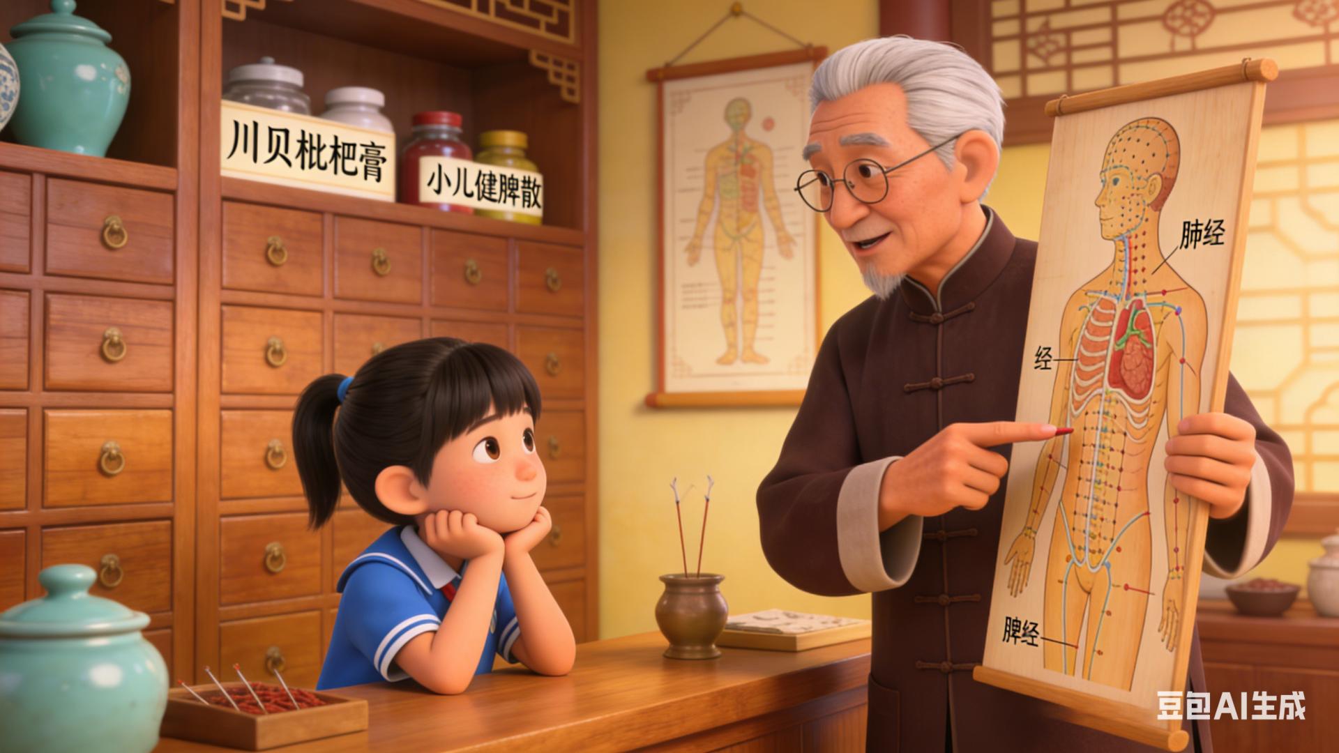 儿童嗓子有痰、总擤鼻子？中医理疗这样调，温和不刺激更安心