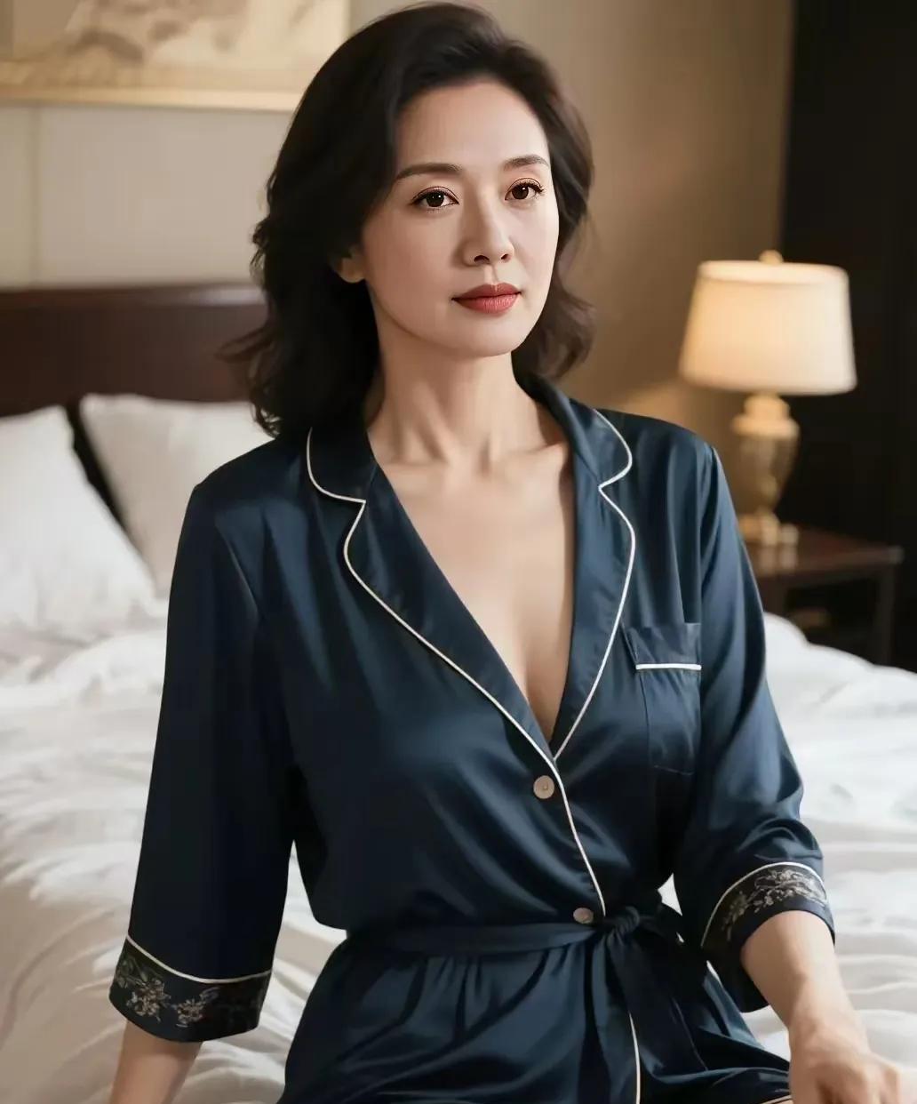时光之美
时光镌刻韵眉间，
优雅沉凝智慧绵。
成熟如醇星耀夜，
高雅风姿动世怜。