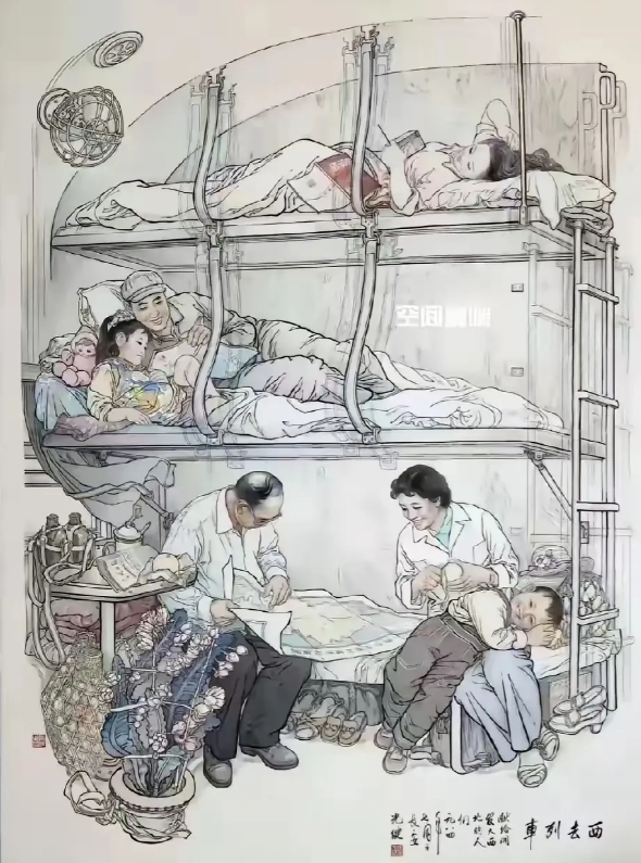 这么细看只有上铺是真的。