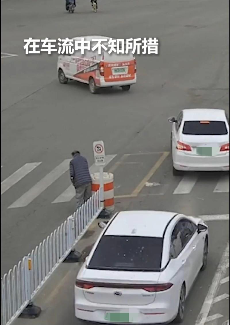 点赞！监控记录下的这一幕，着实暖人心扉……
在天津，一位老年盲人不慎走入马路中央