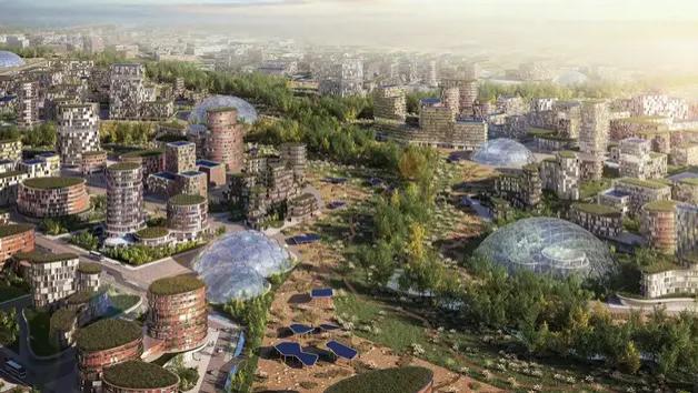 蒙古国匈奴城总体规划竞赛第一名方案，欧洲团队获胜！