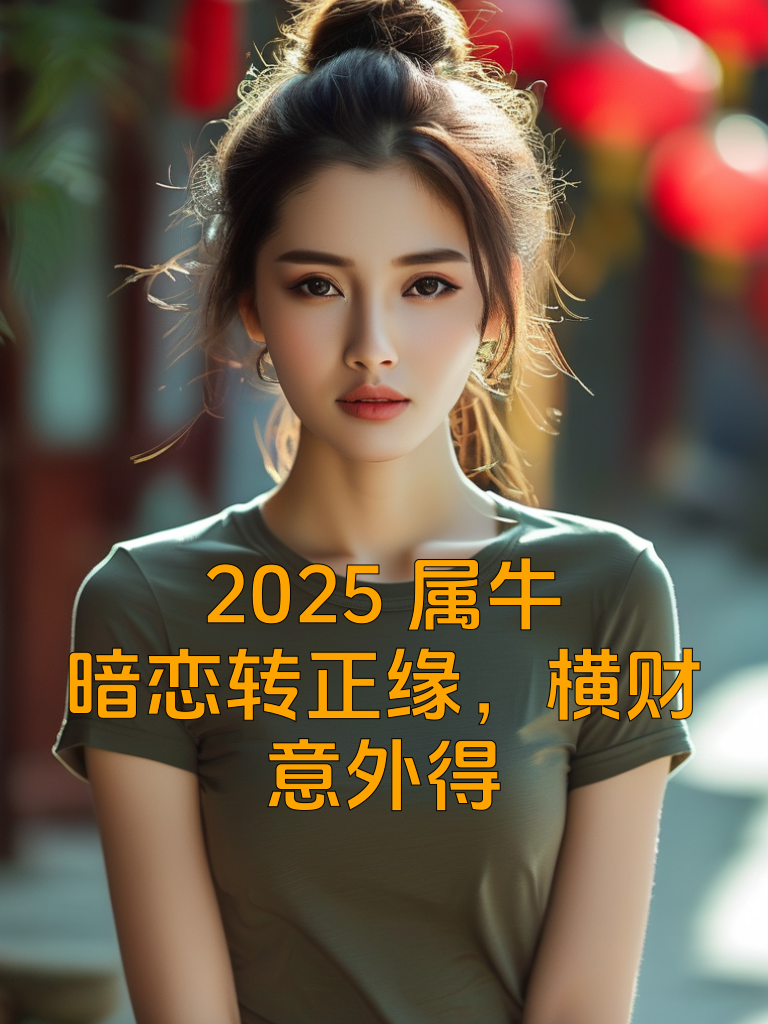 2025属牛：暗恋转正缘，横财意外得