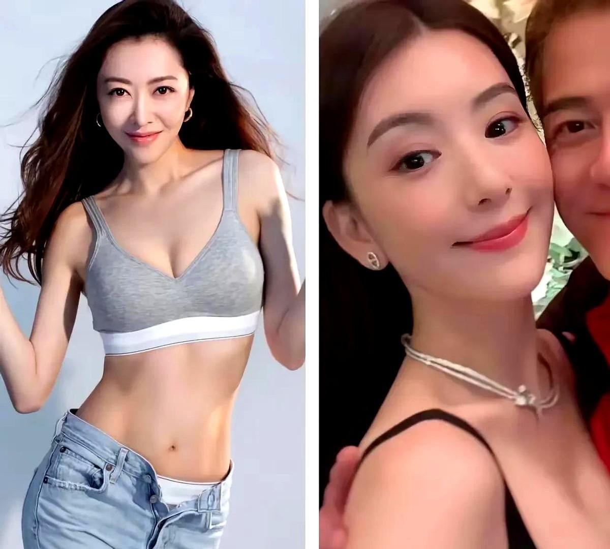 熊黛林的确非常漂亮，
但有一点，她永远比不上方媛，
身高差，成了天王择偶的隐形门