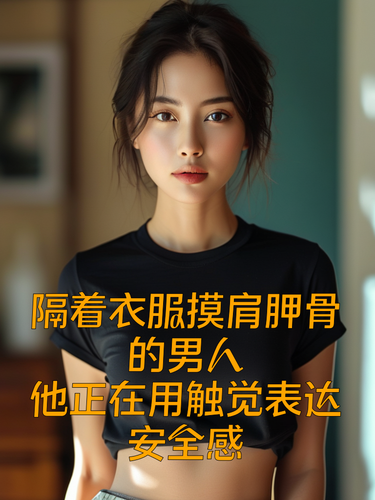 隔着衣服摸肩胛骨的男人：他正在用触觉表达安全感