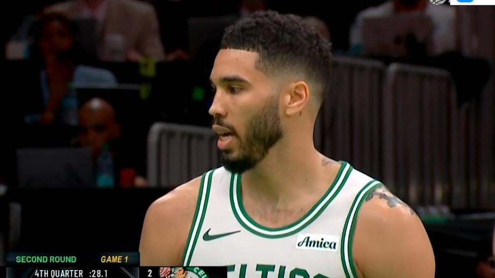 #NBA#塔图姆伤退凯尔特人可能要出局？NBA季后赛八进四尼克斯主场121：11