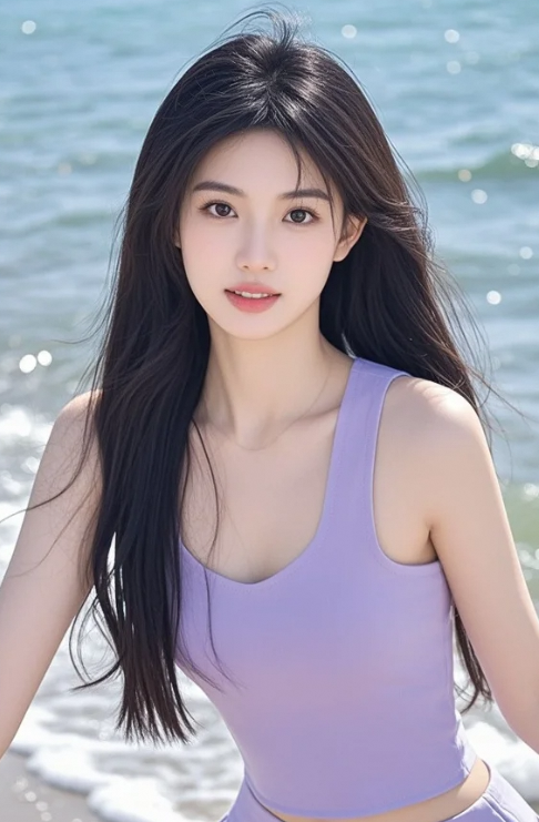 美女在侧，心跳早已超速运转！