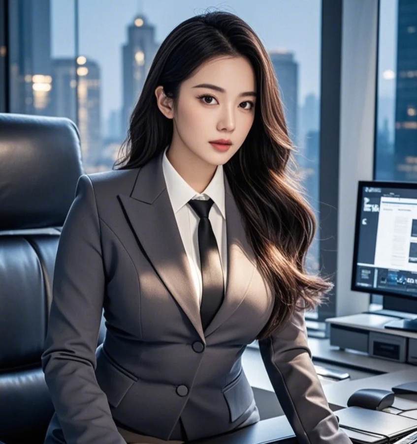 「美女穿西装=颜值开挂！这波氛围感我服」