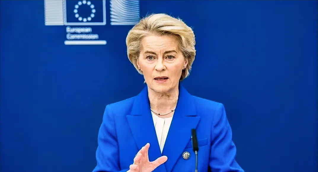 太不靠谱了！欧盟主席冯德莱恩在美国宣布，暂停执行新的关税政策90天之后，几乎第一
