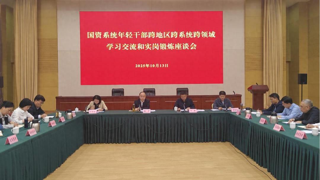 天津市国资委组织召开系统年轻干部主题学习交流和实岗锻炼座谈会