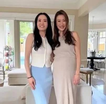 谢霆锋妹妹、谢贤女儿谢婷婷在上引热议，她在个人社交软件晒出自己孕8个月仍然打网球