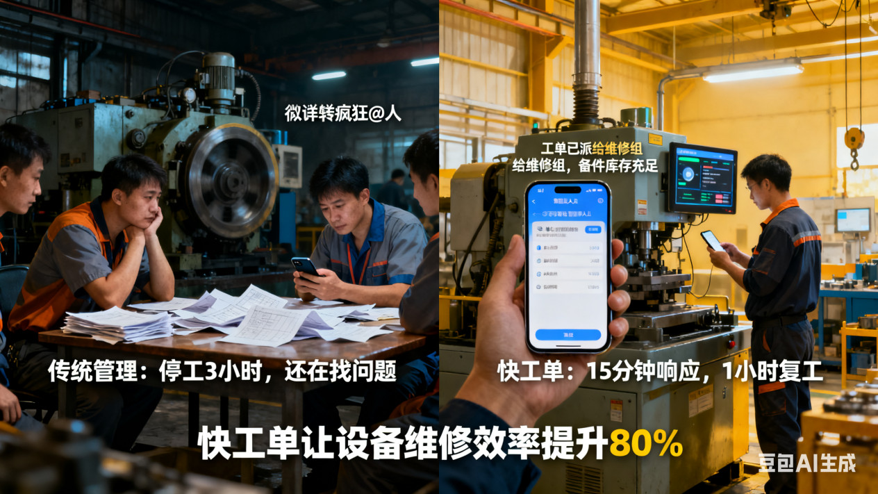 工厂管理别再 “拆东墙补西墙”！快工单让数据跑起来，利润涨起来