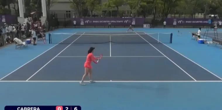 #2025赛季W100东京挑战赛女单资格赛# 
北京时间4月22日下午，2025