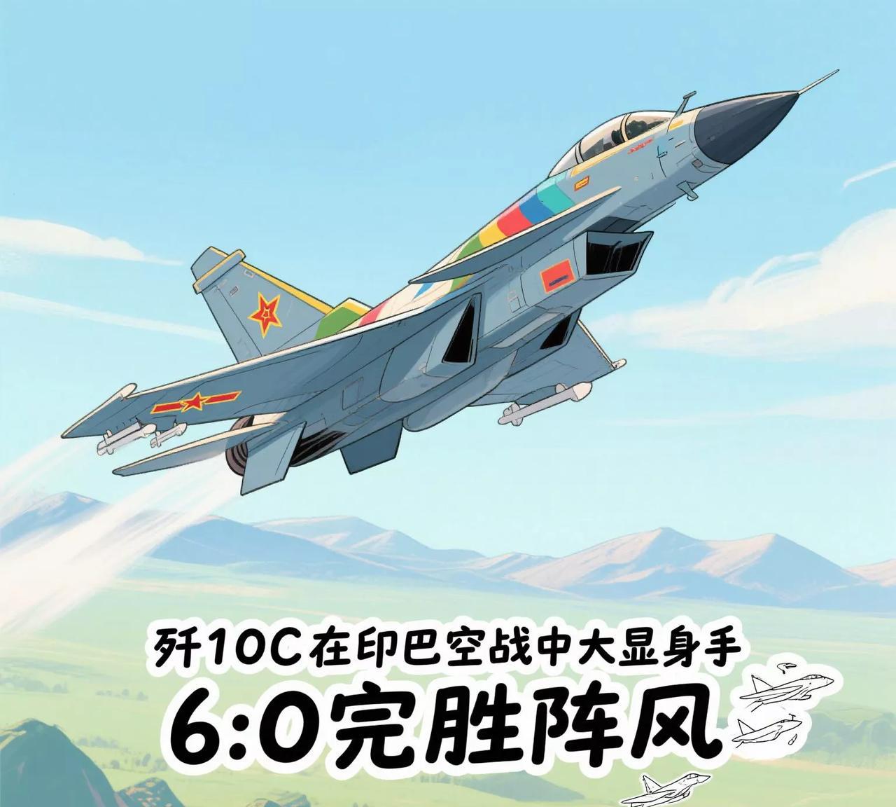爆了！歼10C实战表现竟让中国武器出口风云突变？印巴空战，歼10C 6:0击落阵