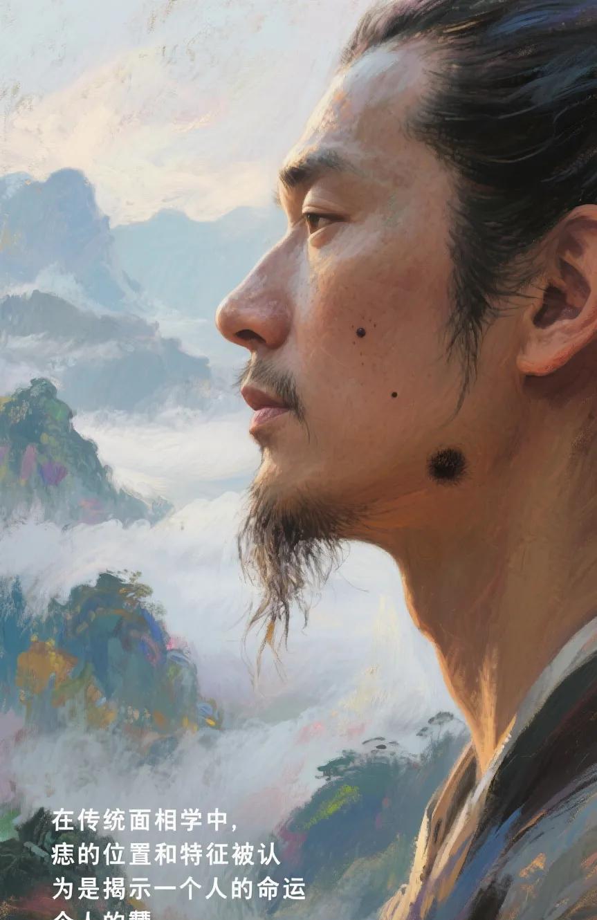 痣上长毛的面相预示与原因解释   
在传统面相学中，痣的位置和特征被认为是揭示一