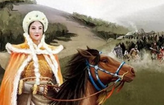 皇后述律平突然抽出佩刀，一刀砍下自己的右臂