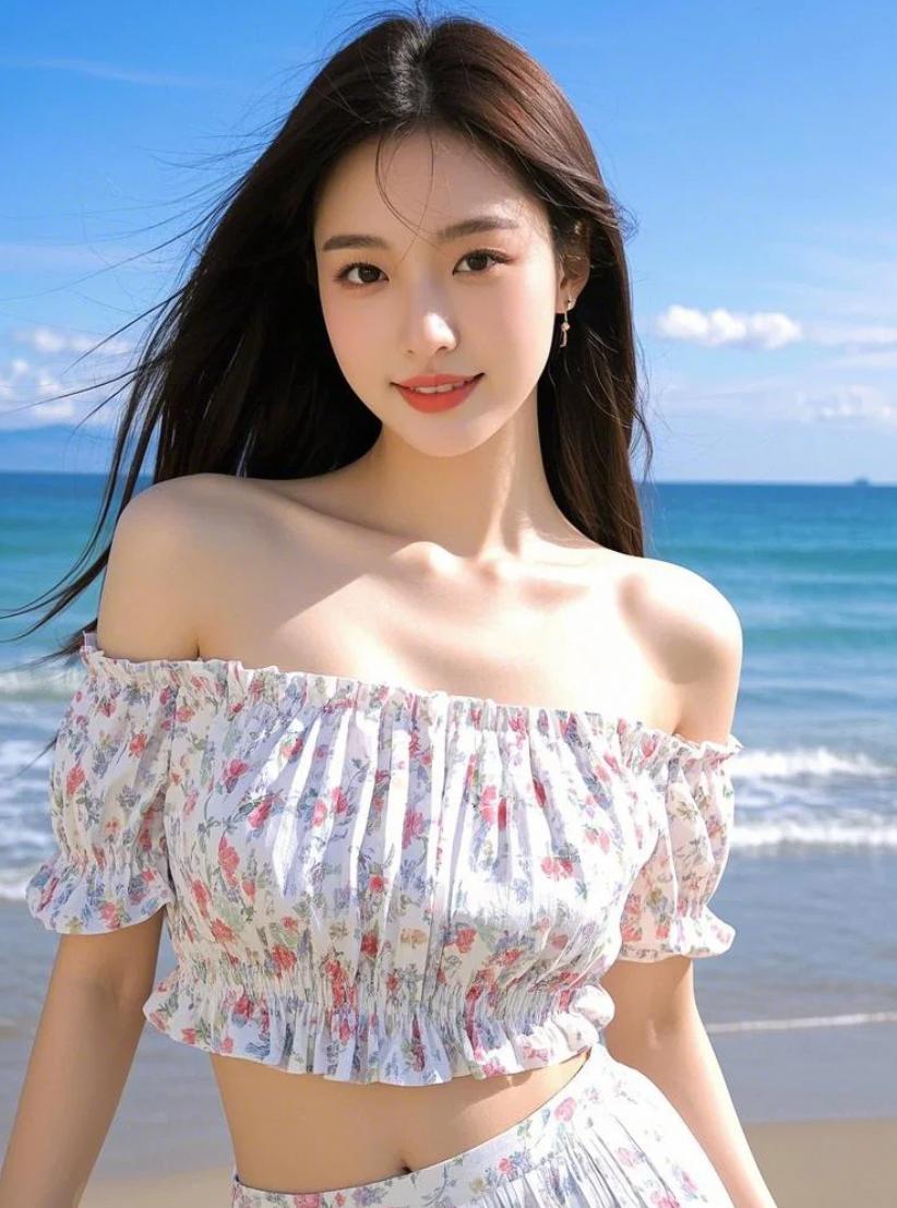 她的身材和气质，是我心中的白月光
