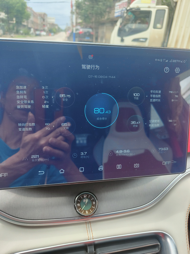 这油高的无语了
自从升级系统后。满电发动机也会频繁的启动。今天上高速一到家看油高