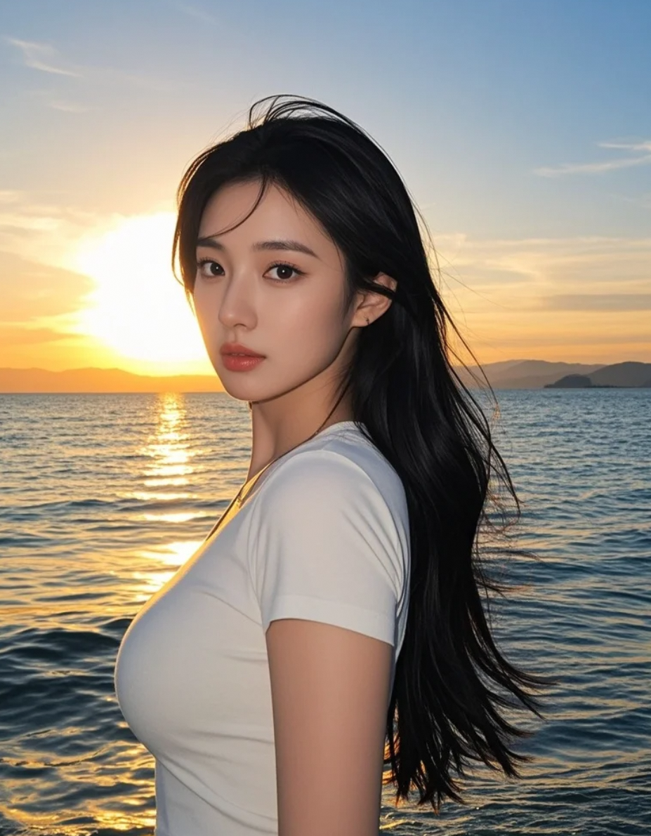 T恤不只是衣服，它是海边黄昏的灵魂