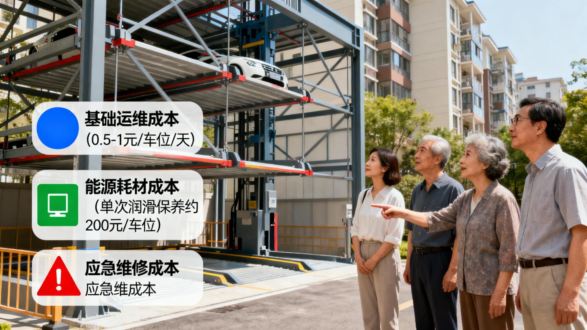 安装机械车位后，小区物业费会上涨吗？