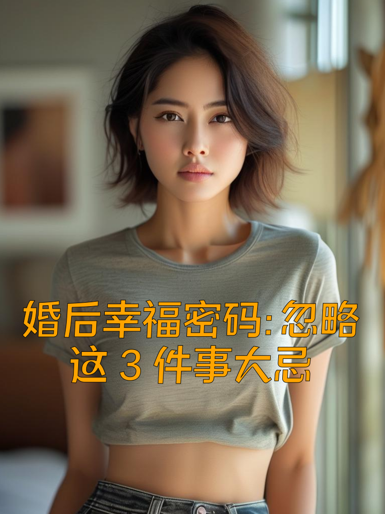 婚后幸福密码：忽略这3件事大忌