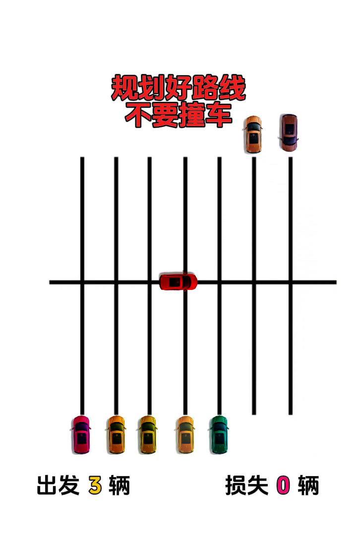 7辆车一起走，反而比3辆车更安全？！
数据一出，朋友圈直接炸锅。
原来，3辆车出