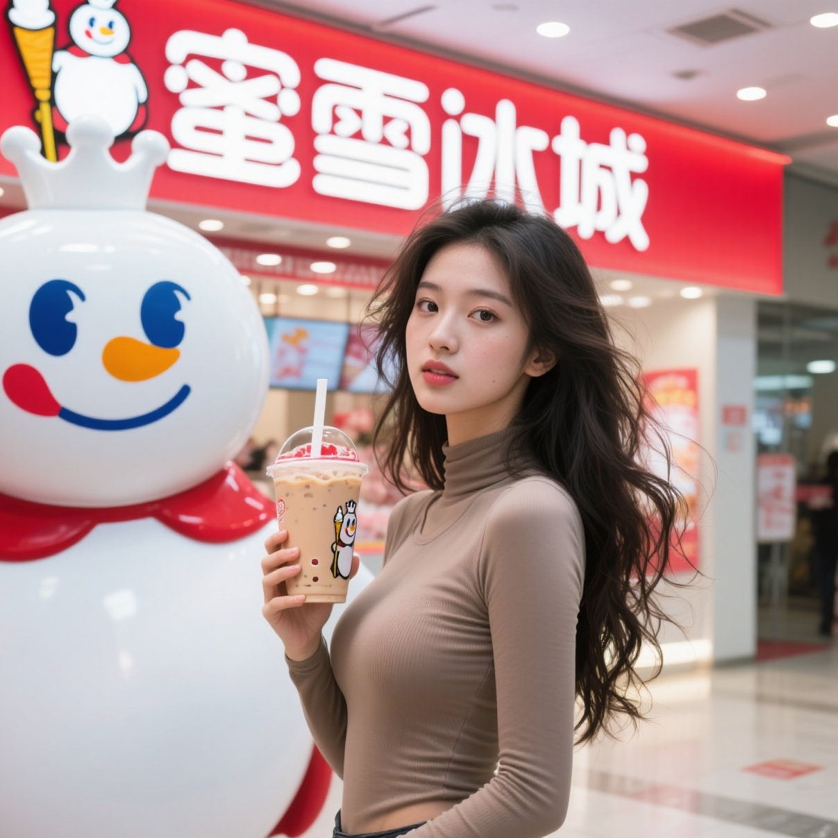 蜜雪冰城+少女感，这搭配你打call吗？
