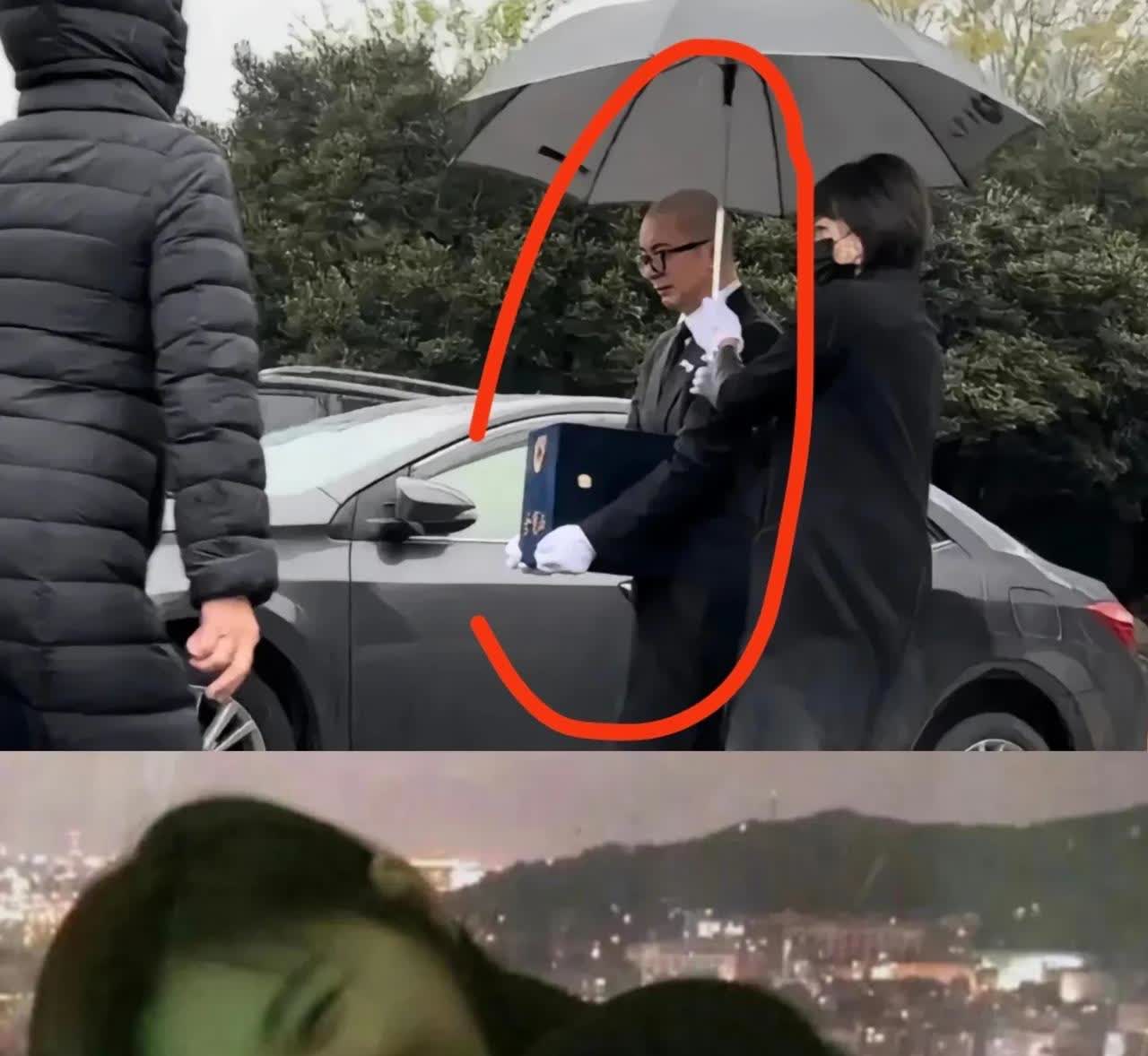 破案了，
两个孩子没有去送大S最后一程，不是因为汪小菲不同意去，也不是马筱梅带