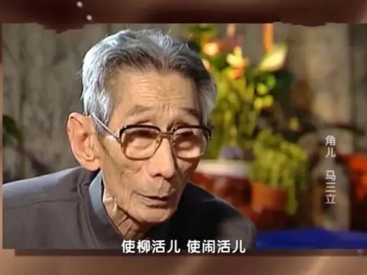 那年，相声大师马三立首次登上春晚舞台，主持人姜昆介绍说：“下面有请马三立同 志上