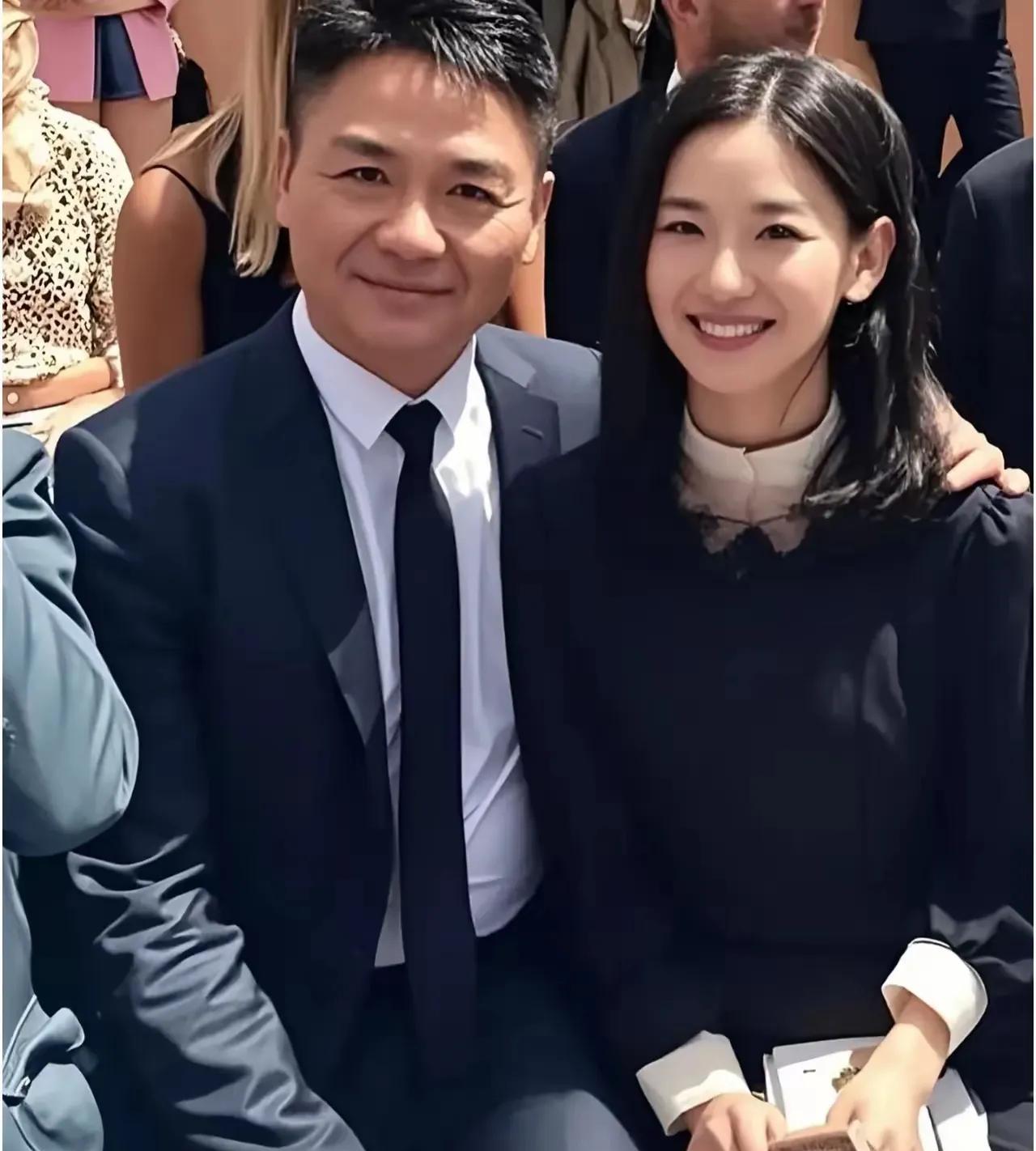 刘强东的妻子真的好漂亮，刘强东这辈子真的是值了，事业做的那么强大不说，还娶到这么
