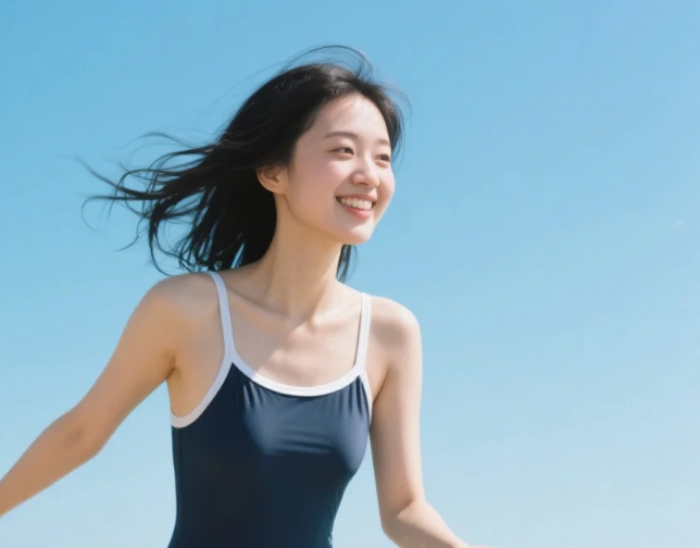 时光暂停术！连体泳装在潮汐中定格黄金年代