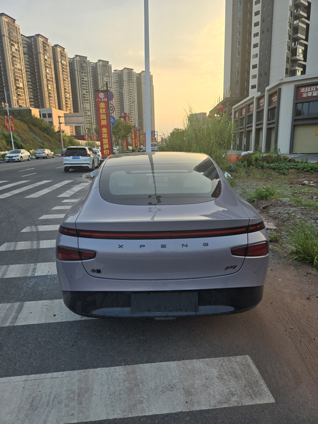 全国仅有新车p7i鹏翼版喜提爱车