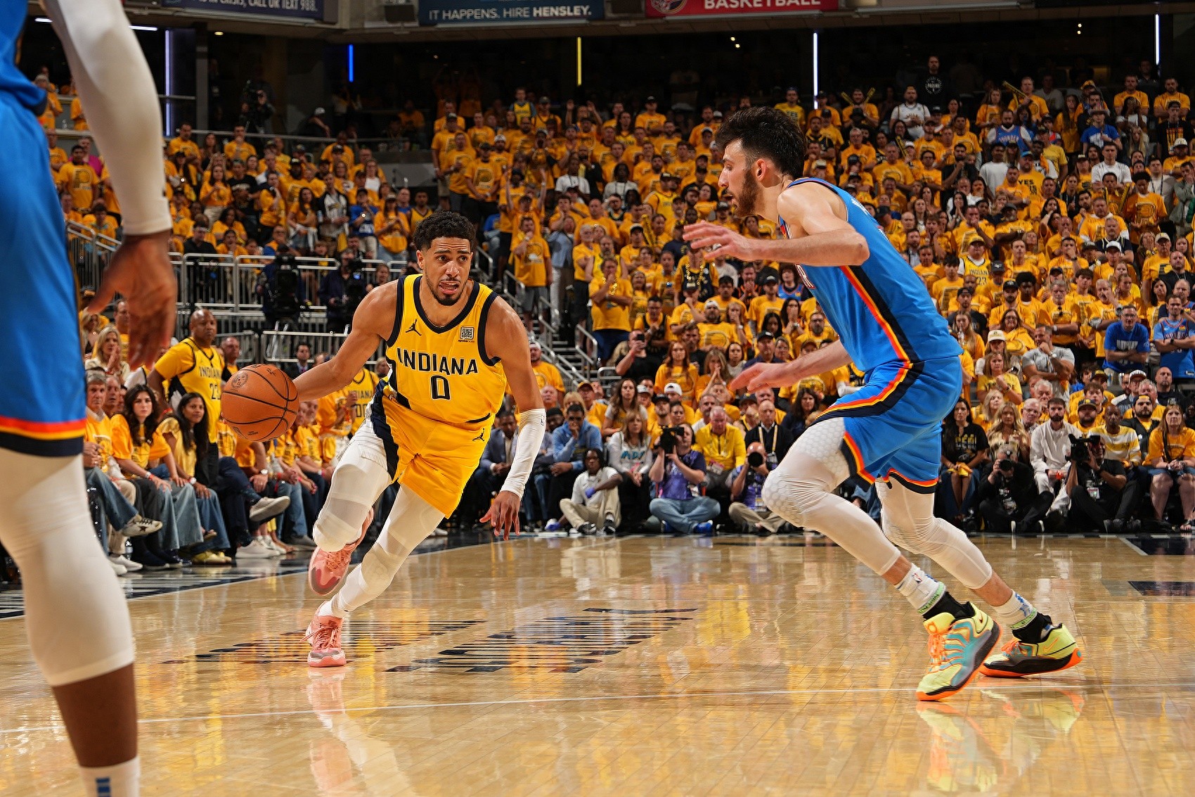 NBA总决赛G6，步行者主场对阵雷霆。
据票务网站TickPick显示，在步行者