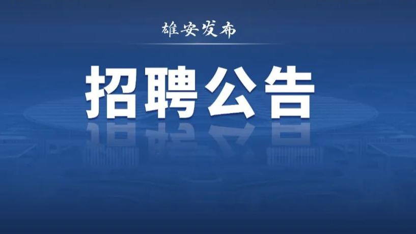 河北雄安新区中级人民法院发布招聘公告