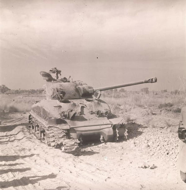 971年巴印坦克交锋：谢尔曼对阵T-54/55，各显神威