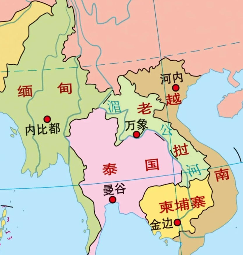 我急忙跟姥爷说，泰国和柬埔寨打起来了，他不慌不忙的打开了地图让我看了看，然后问我
