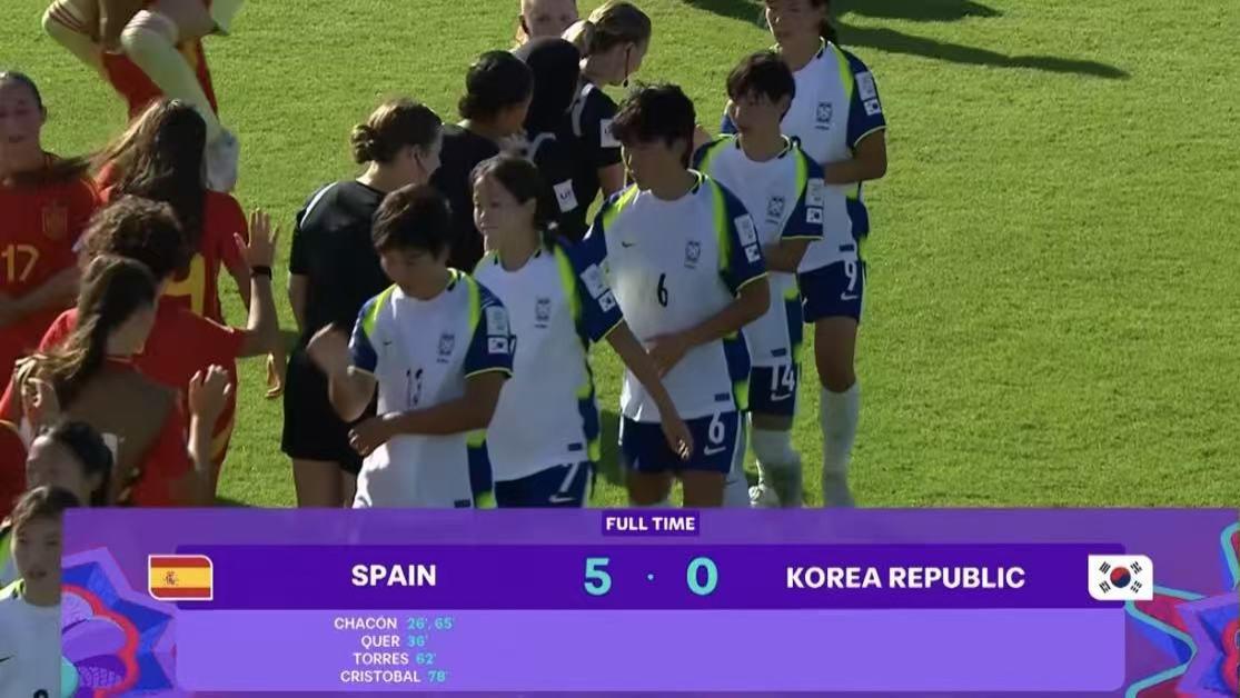韩足晚报（2025.10.23）——出线堪忧！U17女足五球惨败西班牙