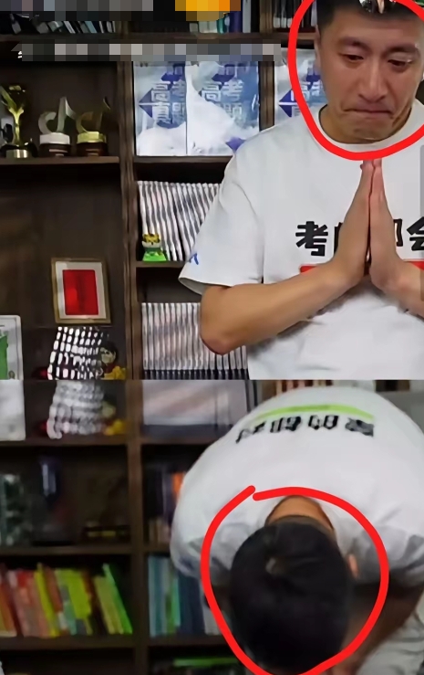 昨晚看张雪峰直播，他突然哭了！
 
他哭，不是因为工作太累扛不住，也不是舍不得和