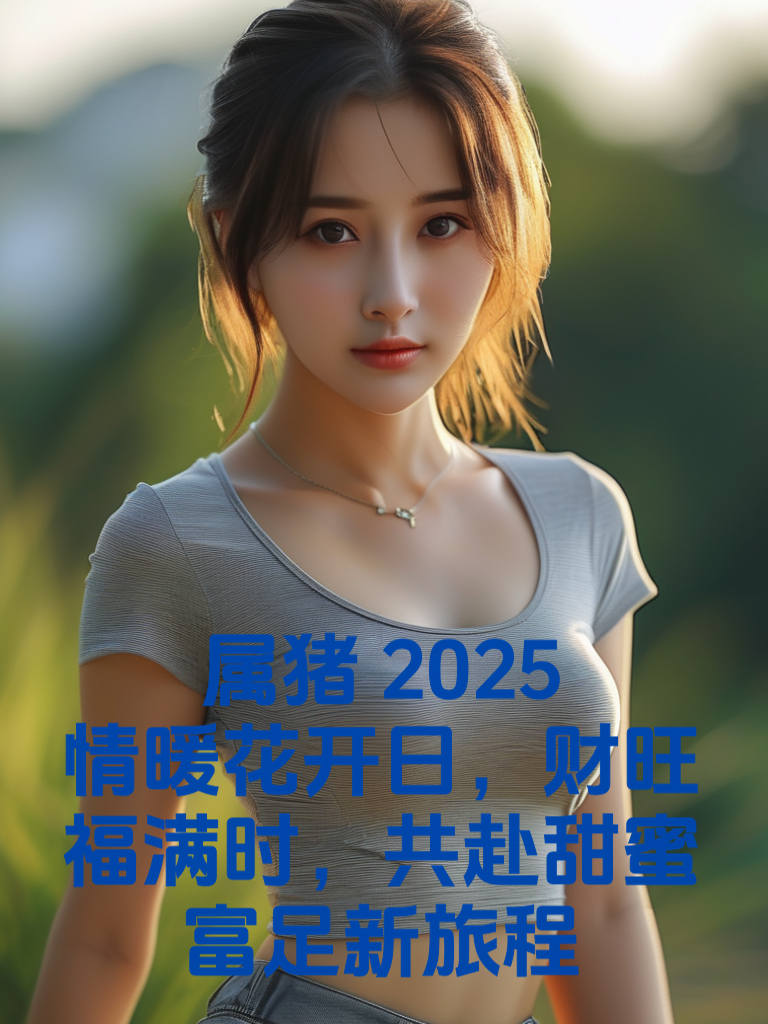 属猪2025：情暖花开日，财旺福满时，共赴甜蜜富足新旅程
