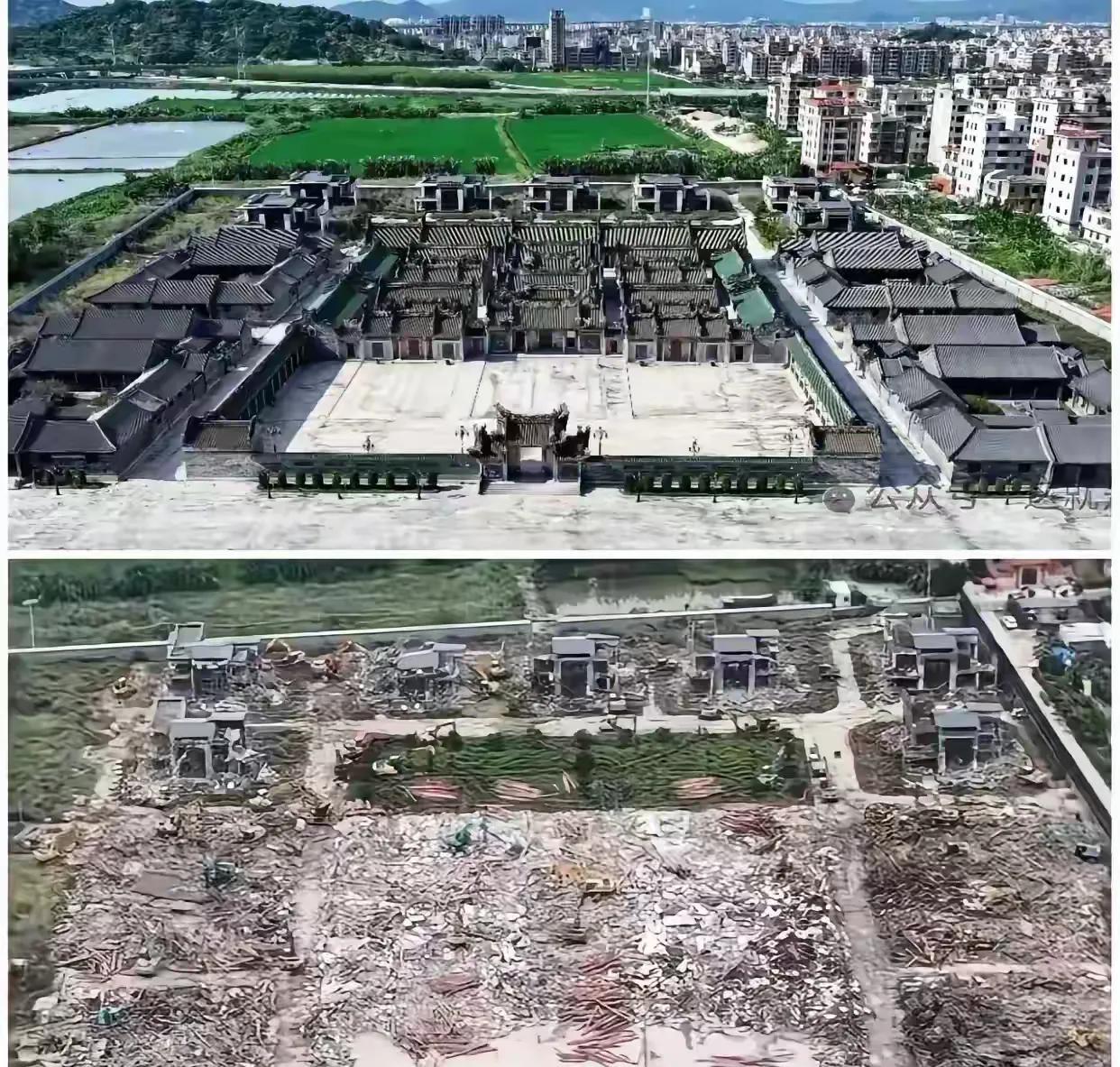 潮汕豪华违建别墅一夜之间被拆除！现场被拍到已经是一片平地！
曾经一直在想一个问题